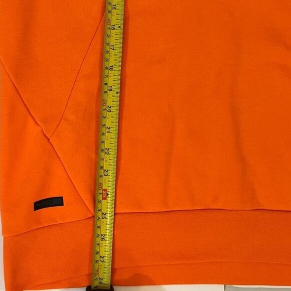 RALPH LAUREN RLX Men's Fleece Half-Zip Hoodie SIZE LARGE ORANGE - Picture 11 of 12